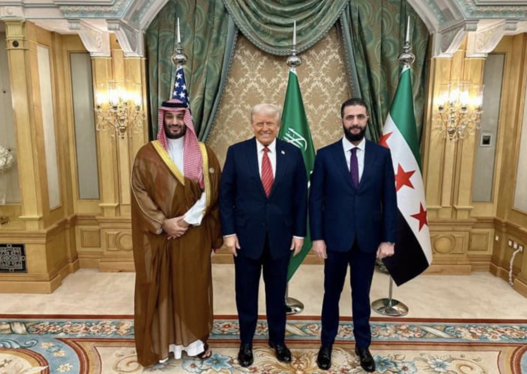 Trump and al-Assad