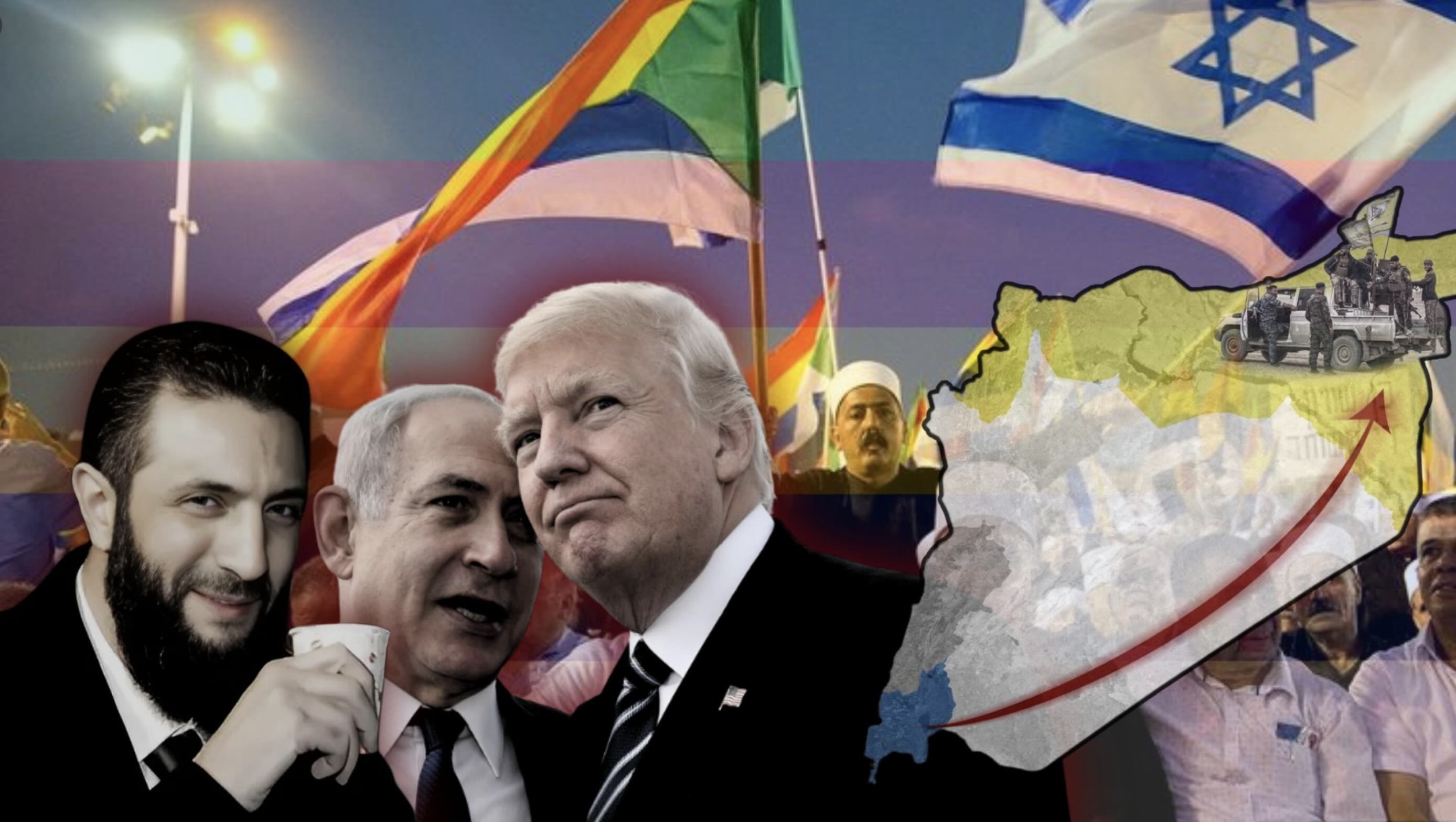 Trump, Netanyahu, and Jolani