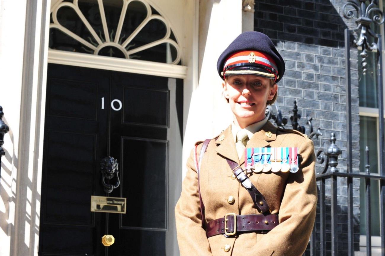 The British Army’s most senior nurse, Alison McCourt, was the first responder to the Skripals, together with her daughter. Picture: QARANAC Association/UK Ministry of Defence