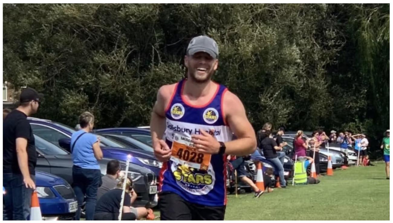 Bailey runs marathon