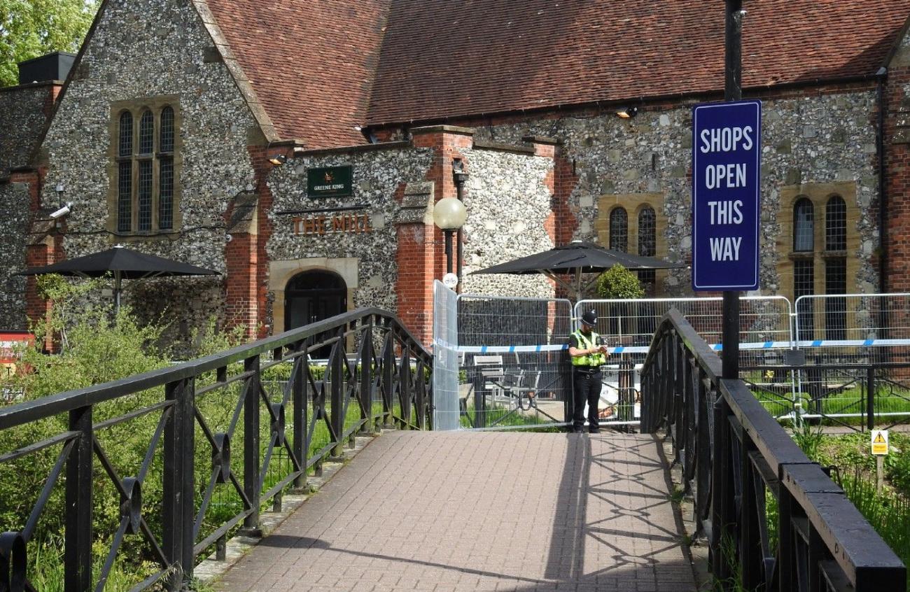 The Mill pub was closed for more than a year after Novichok contamination. Picture: Amani A/Shutterstock