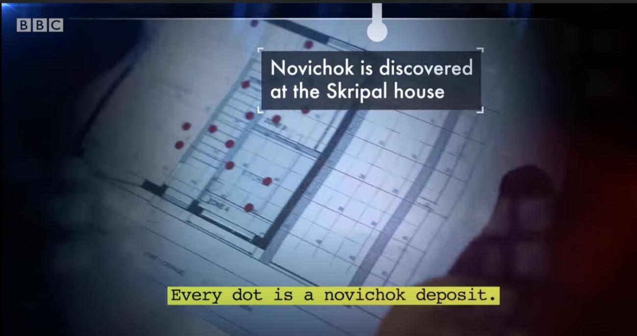 Screengrab from BBC docu-drama