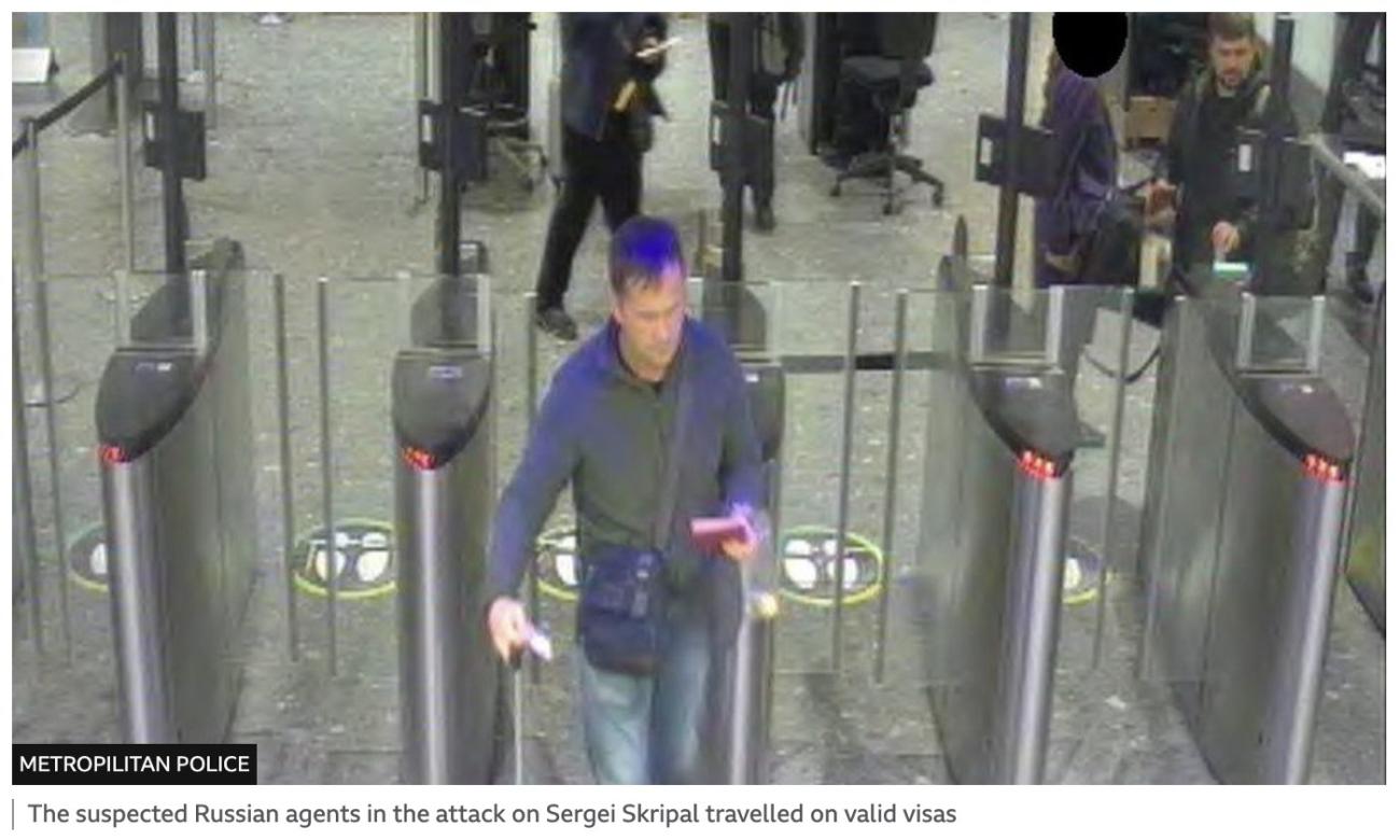 They travelled on valid visas
