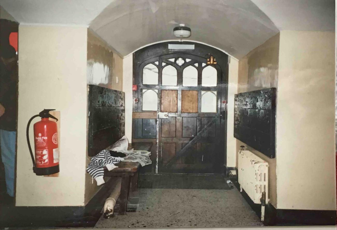 The door to the hallowed Close