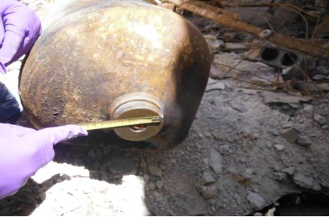 Image of cylinder damage