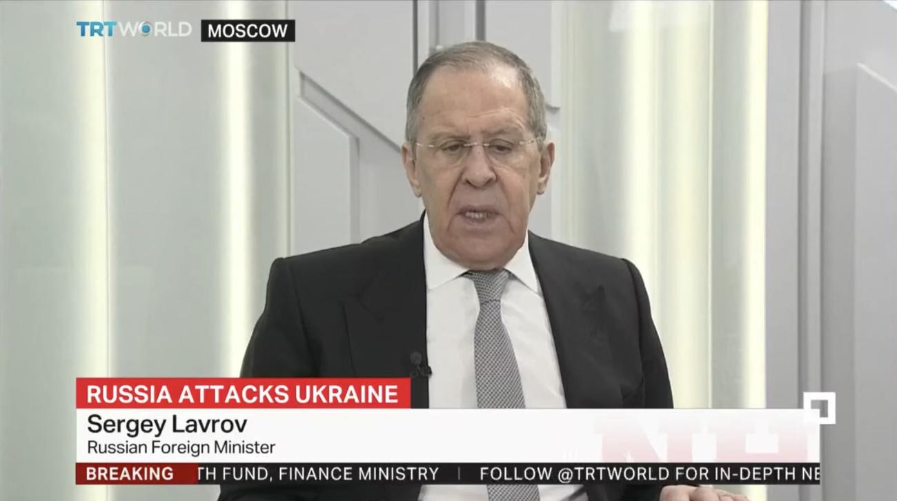Russian Foreign Minister, Sergey Lavrov