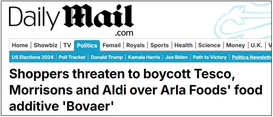 Bovaer boycott