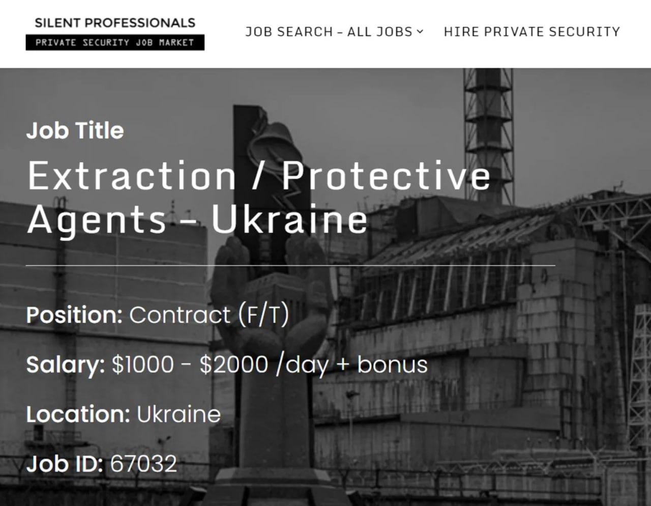 BBC extraction protection agents Ukraine