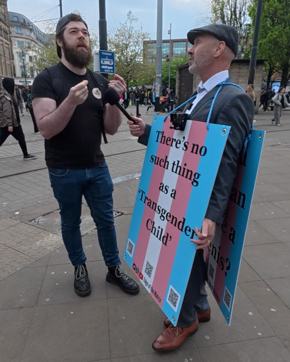 Angry trans ally