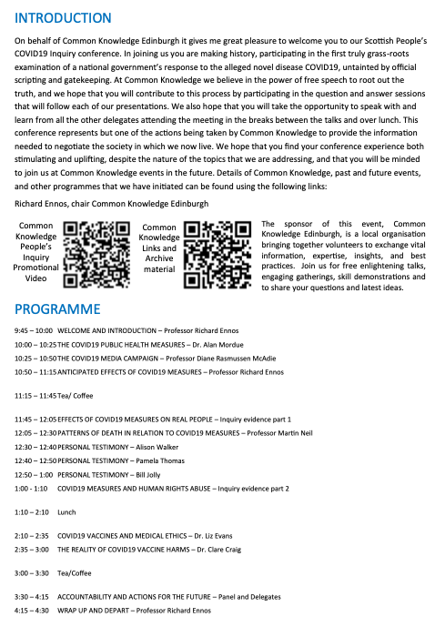 Inquiry Programme Page 3