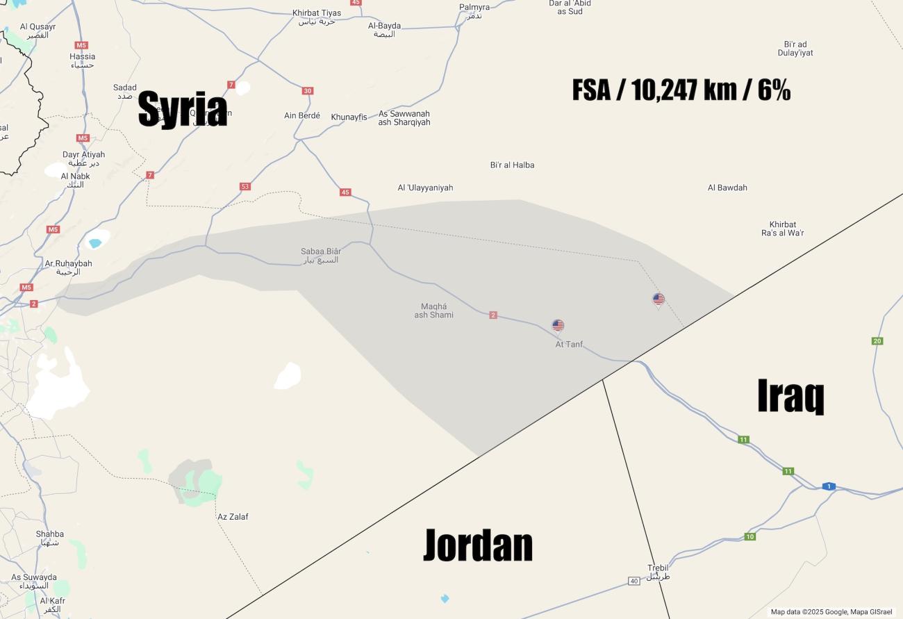 FSA map
