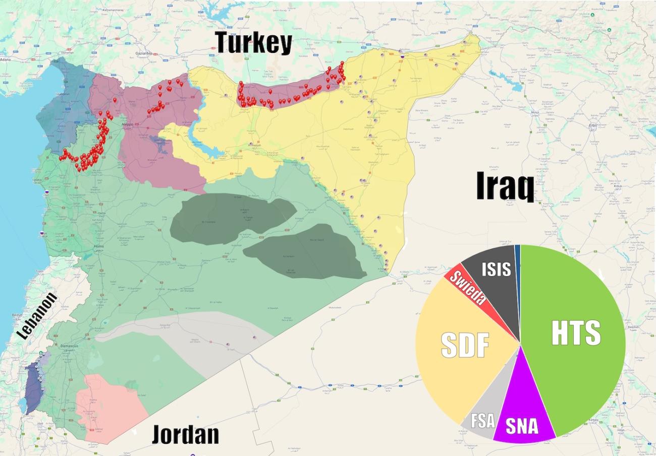 Syria map