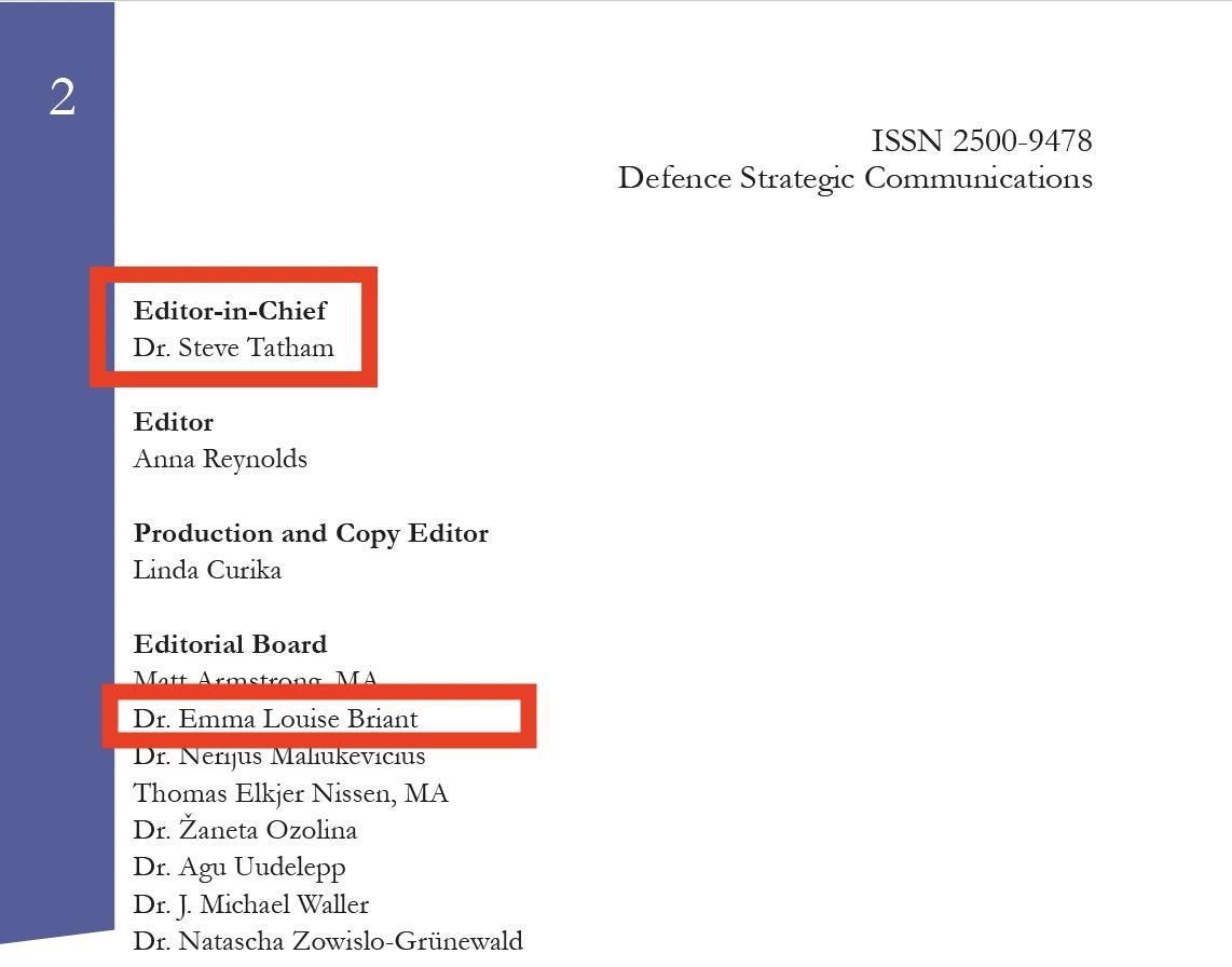 Editorial Board