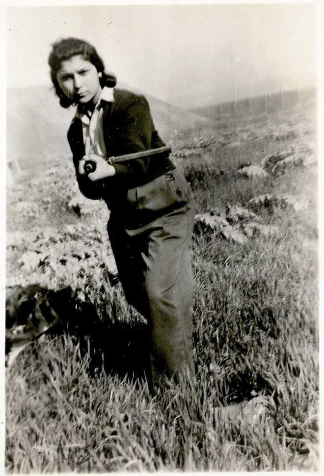 Galili training in the Haganah terror group’s elite forces: the Palmach