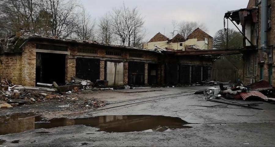 Gateside Mills part demolished