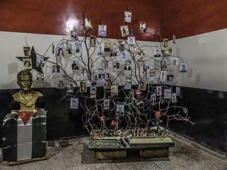 Beautiful memorial to the civilian martyrs in Mhardeh since the beginning of the conflict in Syria