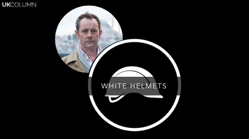 White Helmets training in early warning systems - developed by Hala Systems. Idlib. Photo: screenshot from Hala Systems promotional video. 